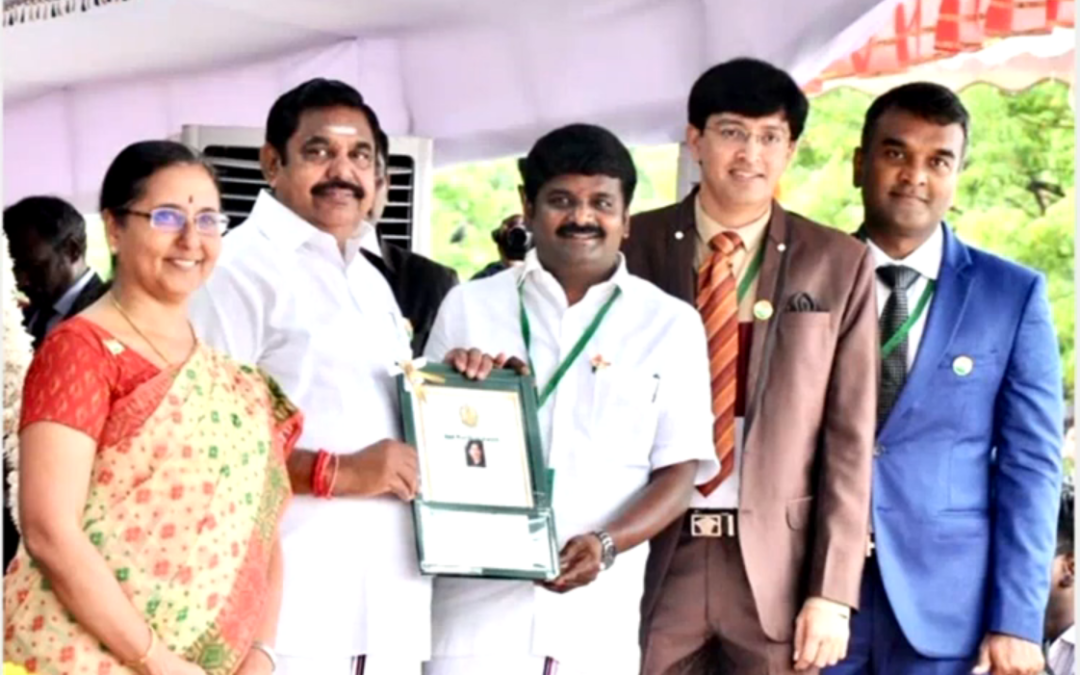 TAEI initiative wins Best Practices Award by Chief Minister of Tamil Nadu