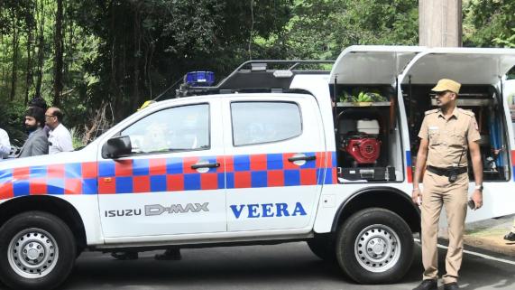 Indigenously-designed road safety vehicle 'Veera' showcased at road safety summit