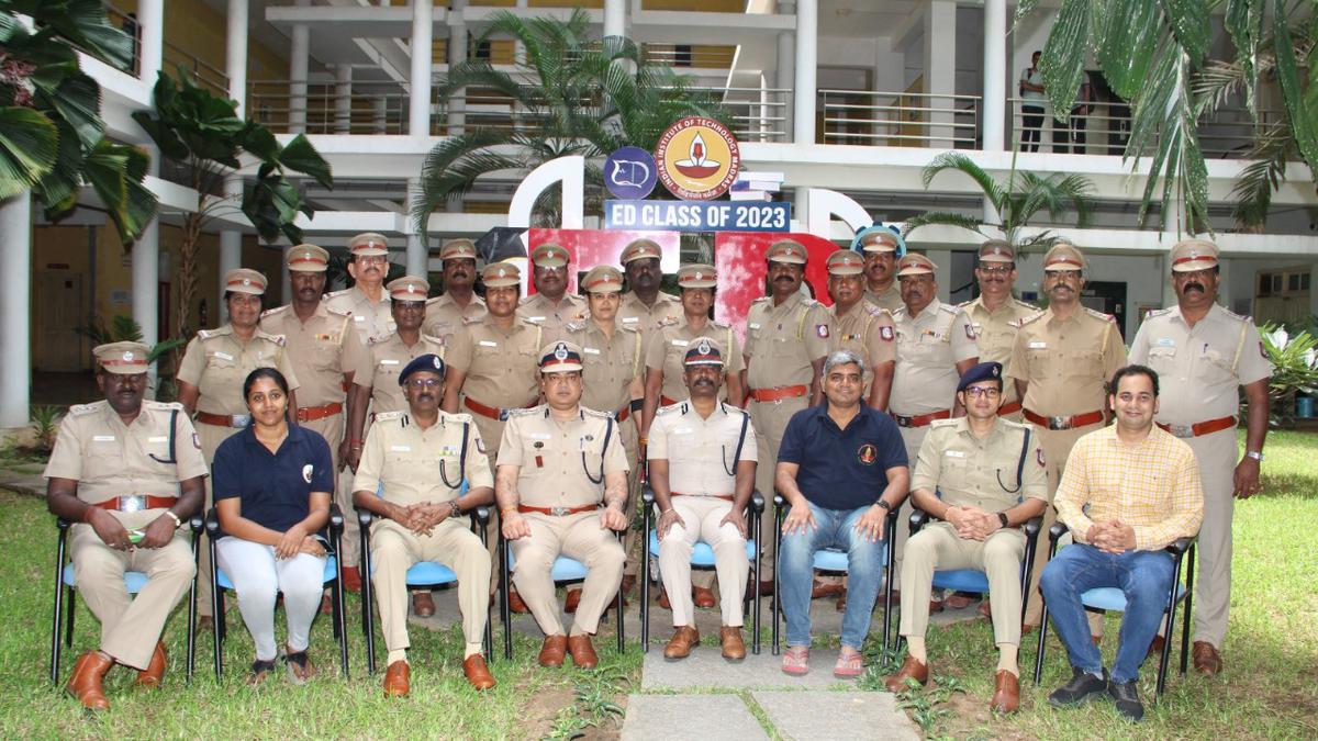 City Traffic Police and IIT Madras conduct training programme to traffic police officers