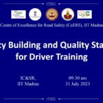 Poster for Capacity Building and Quality Standards for Driver Training