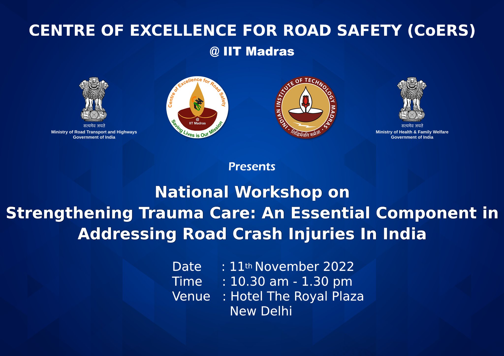 Workshop on Strengthening Trauma Care: An Essential Component in Addressing Road Crash Injuries