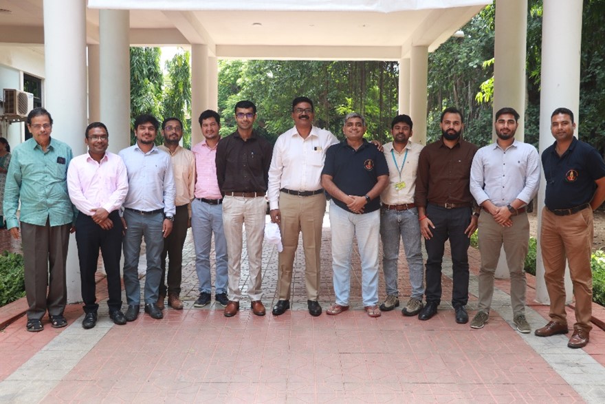 Road Safety Officers from Seven States with Shri Vinit Dev Wankhede, IPS