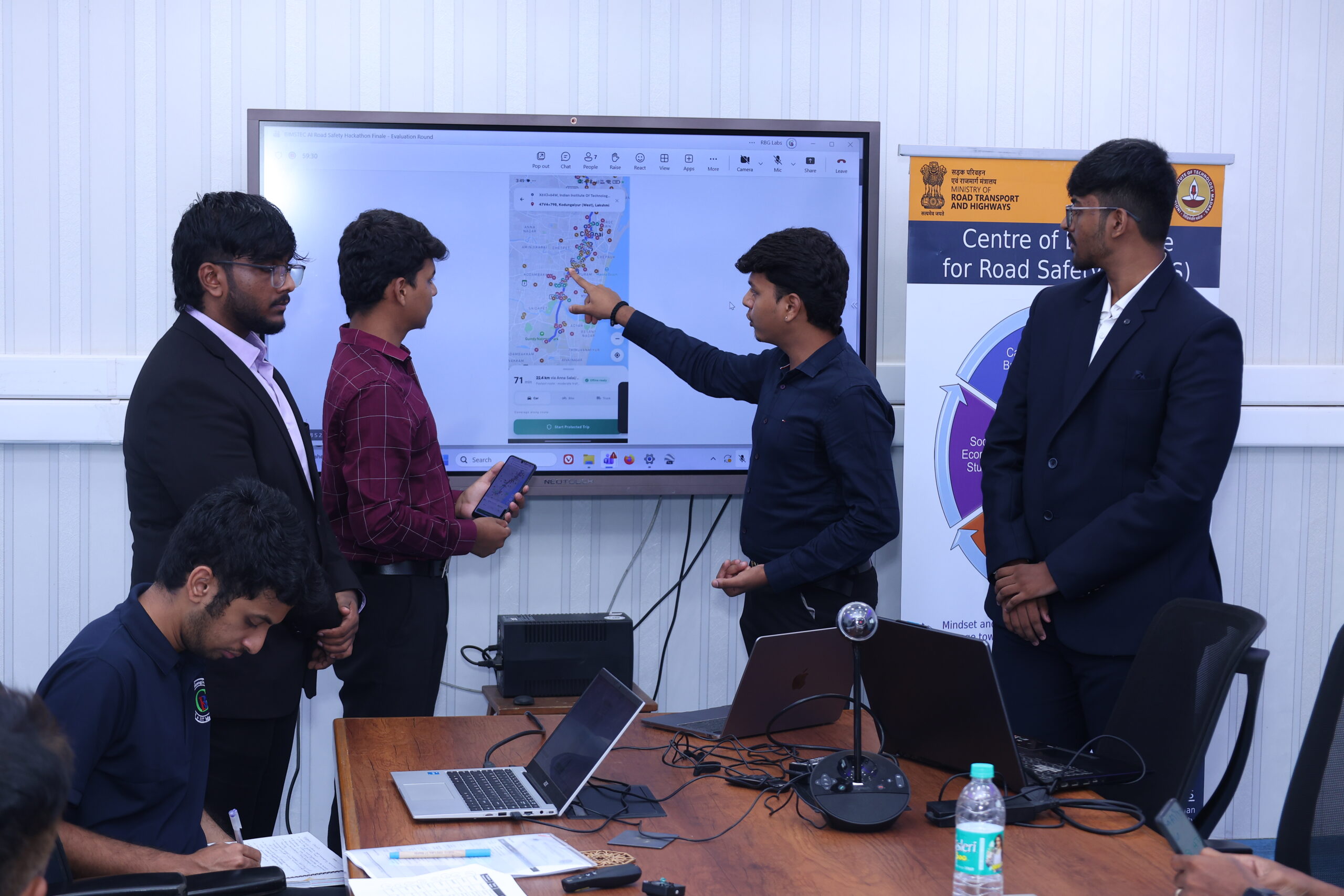 IIT Madras Hosts First BIMSTEC AI Road Safety Hackathon